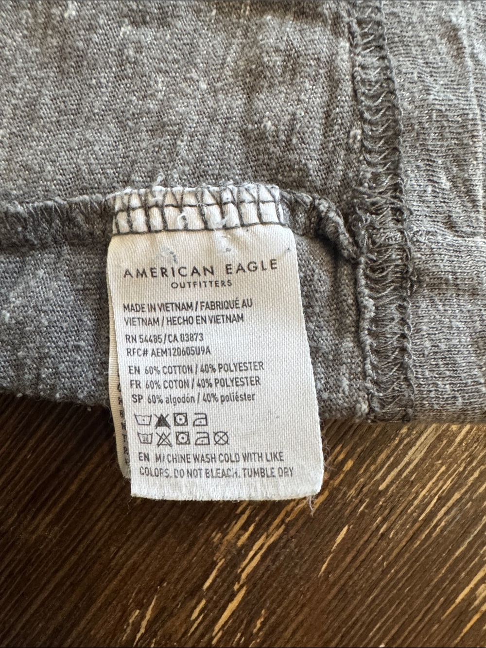 American Eagle Outfitters Short Sleeve Tee - Gray